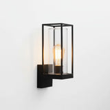 Minimalist Rectangular Metal Outdoor Wall Light