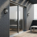 Minimalist Rectangular Outdoor Metal Wall Light