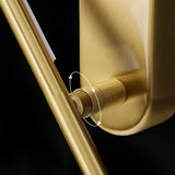 Minimalist Brass Linear LED Wall Sconce