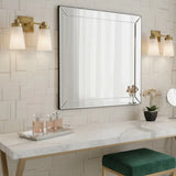 Minimalist Double Glass Vanity Wall Sconce