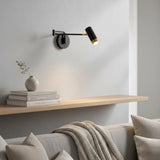 Minimalist Metal Swing Arm Wall Light