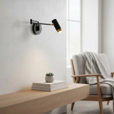 Minimalist Metal Swing Arm Wall Light