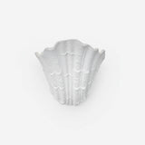 Minimalist Coastal Plaster Shell Wall Sconce