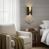 Modern 2-Light Brass Vanity Wall Sconce