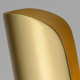 Modern 2-Light Brass Vanity Wall Sconce