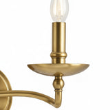 Modern Architectural Metal Double Wall Sconce