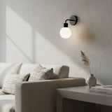Modern Decorative Metal Globe Wall Sconce