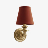 Modern Drum Fabric Shade Wall Light