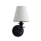 Modern Drum Fabric Shade Wall Light