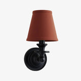 Modern Drum Fabric Shade Wall Light