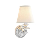 Modern Drum Fabric Shade Wall Light