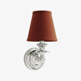 Modern Drum Fabric Shade Wall Light