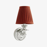 Modern Drum Fabric Shade Wall Light