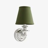 Modern Drum Fabric Shade Wall Light