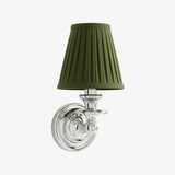 Modern Drum Fabric Shade Wall Light