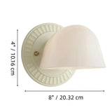 Modern Glass Dome Decorate Wall Lamp