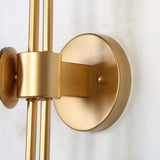 Modern Luxury Gold Glass 3-Light Wall Sconce