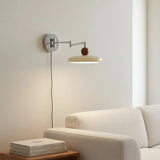Modern Metal Acrylic Swing Arm Wall Lamp
