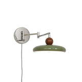 Modern Metal Acrylic Swing Arm Wall Lamp