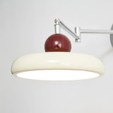 Modern Metal Acrylic Swing Arm Wall Lamp