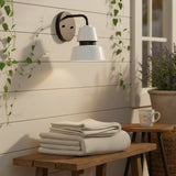 Modern Metal Cone Outdoor Wall Light