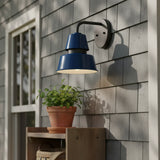 Modern Metal Cone Outdoor Wall Light