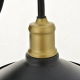 Modern Circular Metal Wall Sconce