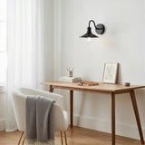 Modern Circular Metal Wall Sconce