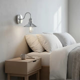 Modern Circular Metal Wall Sconce