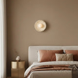 Modern Minimalist Flower Ceramic Wall Lamp