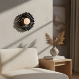 Modern Minimalist Flower Ceramic Wall Lamp