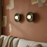 Modern Minimalist Flower Ceramic Wall Lamp