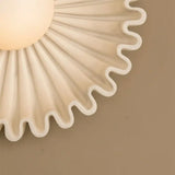 Modern Minimalist Flower Ceramic Wall Lamp