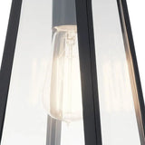 Modern Pyramid Outdoor Metal Wall Light