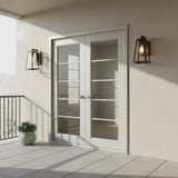 Modern Pyramid Outdoor Metal Wall Light