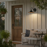 Modern Wet-Rated Outdoor Dome Wall Sconce