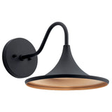 Modern Wet-Rated Outdoor Dome Wall Sconce