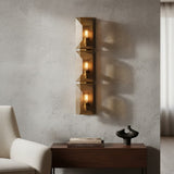 Modern Crystal Prism Wall Sconce Lighting Fixture