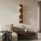 Modern Crystal Prism Wall Sconce Lighting Fixture