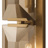 Modern Crystal Prism Wall Sconce Lighting Fixture