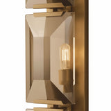 Modern Crystal Prism Wall Sconce Lighting Fixture