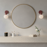 Modern Decorative Metal Globe Wall Sconce