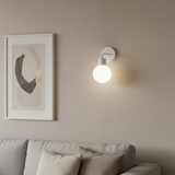 Modern Decorative Metal Globe Wall Sconce