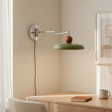 Modern Metal Acrylic Swing Arm Wall Lamp