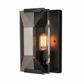 Modern Metal Crystal Linear Wall Sconce