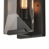 Modern Metal Crystal Linear Wall Sconce