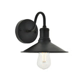 Modern Circular Metal Wall Sconce