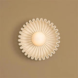Modern Minimalist Flower Ceramic Wall Lamp