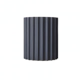Modern Striped Resin Cylindrical Wall Sconce