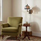 Tiffany Swing Arm Dome Metal Wall Light